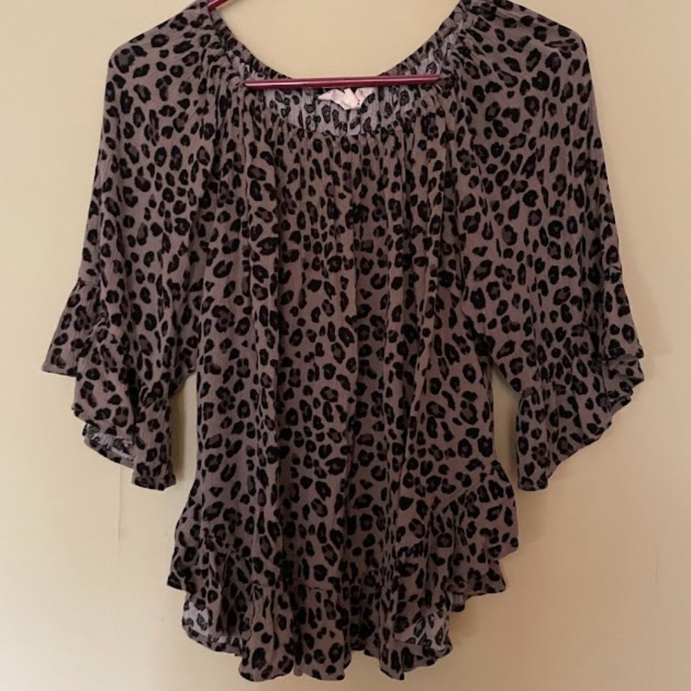 Animal Print Top